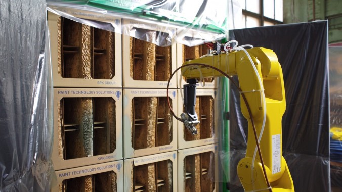 Программирование окрасочного робота